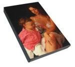 This is an example of a canvas print with a block colour border. 